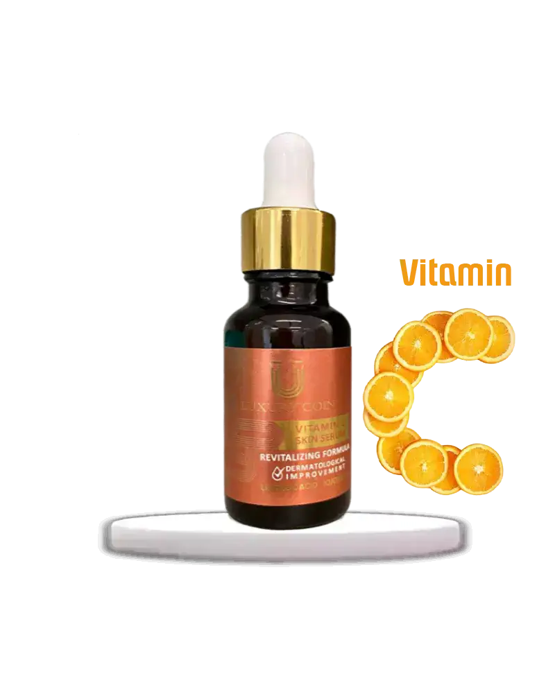 سرم ویتامین سی vitamin C لاکچری کوین فرانسه | فرمول پایدار