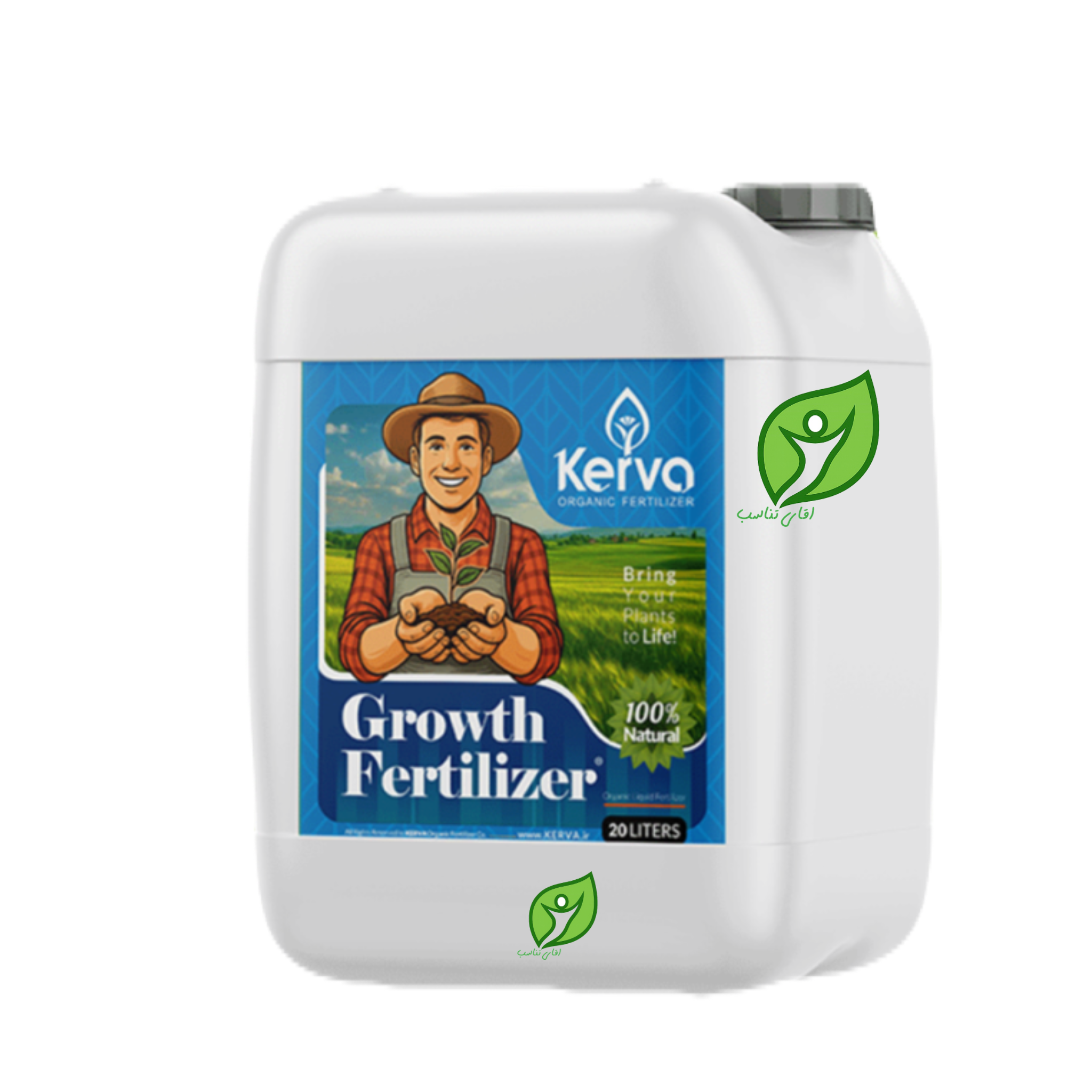 کود محرک رشد ۲۰ لیتری کروا