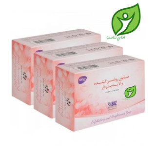صابون روشن کننده و لایه بردار بیز پک ۳ تایی