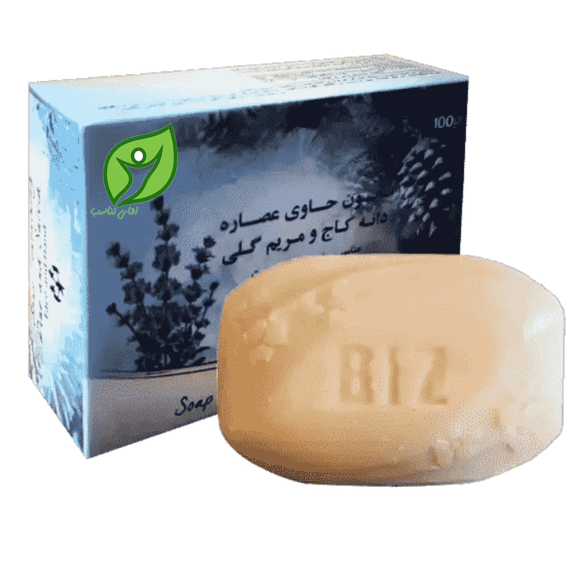 صابون دانه کاج و مریم گلی دکتر بیز پک ۳ عددی