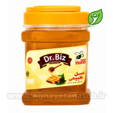 عسل طبیعی استاندارد دکتر بیز ۹۰۰ گرمی | ساکاروز زیر ۵٪ با پلمپ بهداشتی