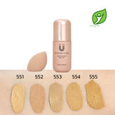 ست کرم پودر لاکچری کوین اصل همراه پد جدا – ۳۰ میل